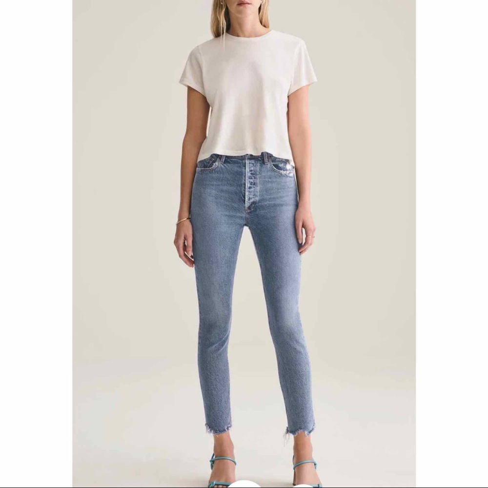 NICO HIGH RISE SLIM FIT IN ROOTED